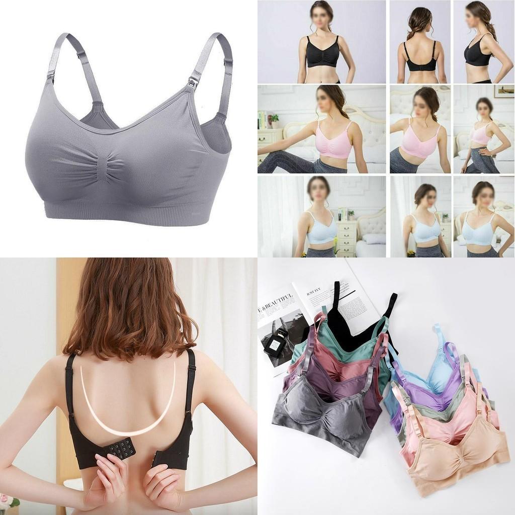 Nahtloser Still-BH für Schwangere, ultra-glatt und weich, ohne Bügel, Still-Dessous für Komfort