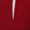 ZANZEA Women Casual Round Neck Short Sleeve Polka Dot Print Sheath Dress