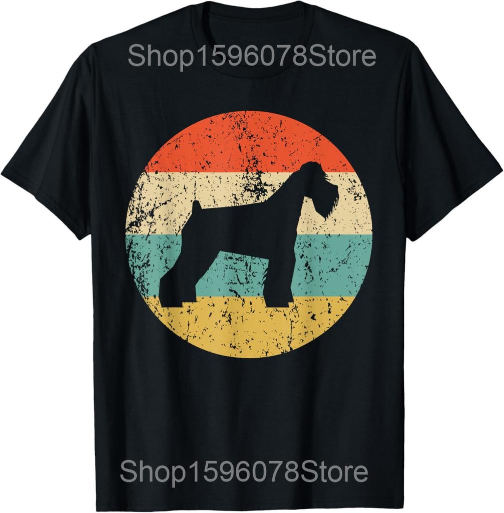 Miniature Schnauzer I Hear You I'm Just Not Listening T Shirts Men Humor Streetwear Tee Shirt Short Sleeve Unisex Loose Clothing