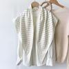 Korean simple high-end polka dot printing large triangular towel women's spring summer fashion versatile bag headscarf multi-purpose fart curtain