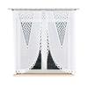 ERYKA - Ready-made jacquard panel - 160x160 cm - white