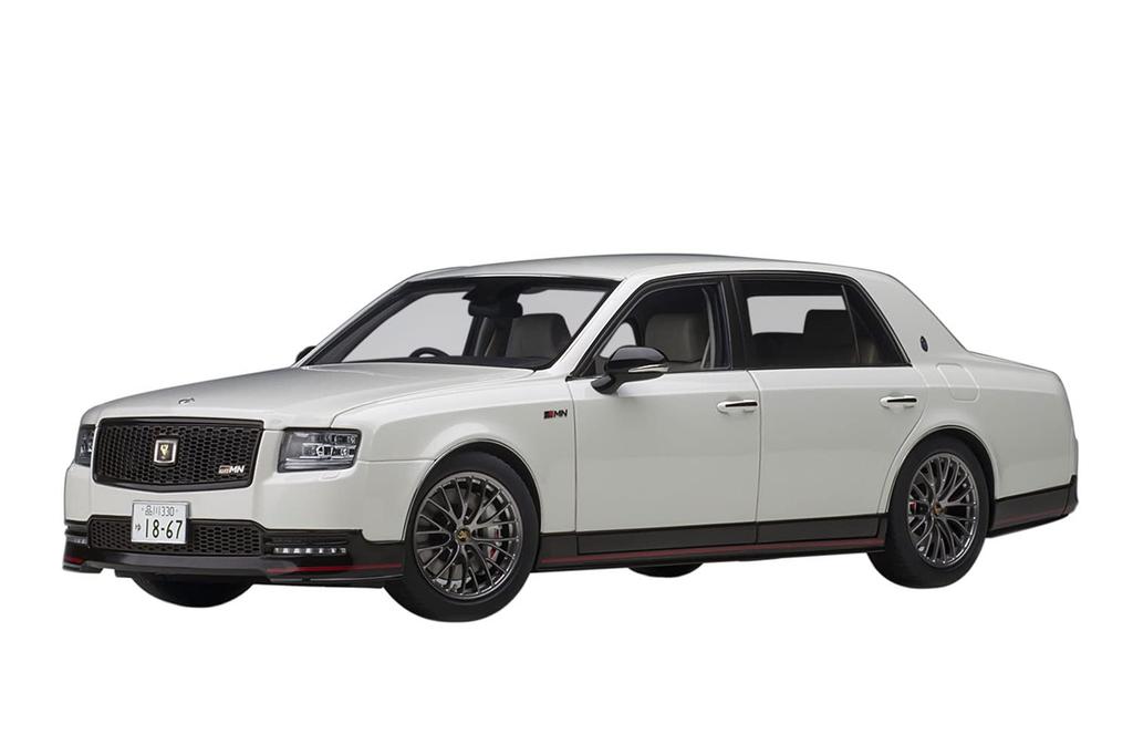AUTOart 1/18 Scale Toyota Century GRMN Pearl White Finished Product 78764
