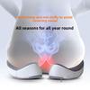 1PCS Memory Foam Seat Cushion - Breathable Polyester Office/Classroom Anti-Slip Pad for Comfort
