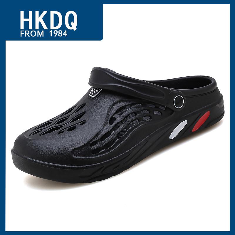 Large Size 36-49 Trend Comfortable Summer Sandals For Men Lightweight EVA Mens Casual Clogs Anti-slip Men's Beach Slippers