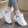 Thick-soled heightening shoes women's new winter warm and versatile sports and leisure shoes