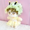 [Plushie] Plush Toy Dress & Head Dress Set [Bee] for 20cm Plush Toy, Yellow, g.trigger, Oshi-Nui, Nuikatsu [Product]