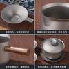 Titanium Tea Infuser Set Portable Gongfu Travel Home Office Gift Light Luxury Chinese Style