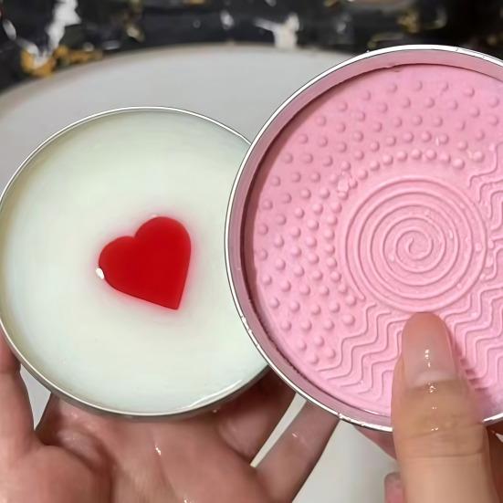 Makeup Brush Cleaner Soap Cleaning Mat Multi-purpose Makeup Sponge Portable Travel with Silicone Cosmetic Scrubber Cleaning