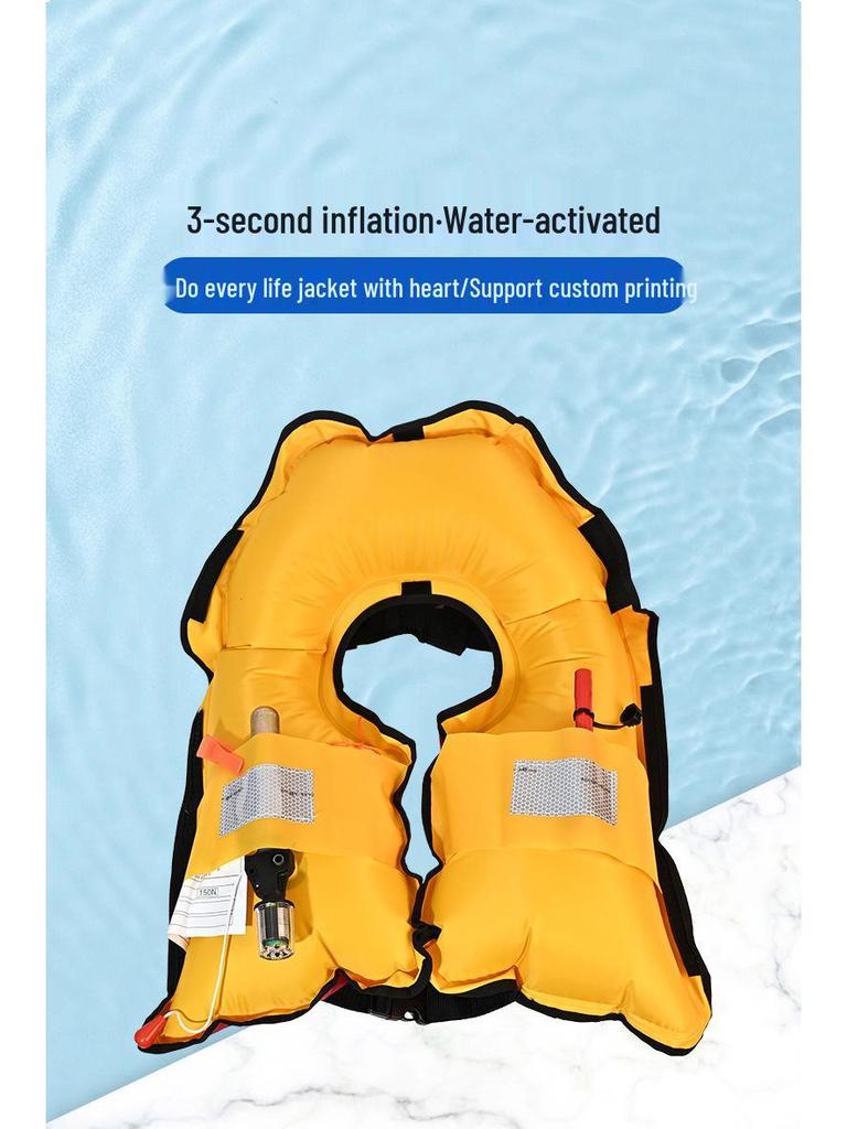 CCS Certified Automatic Inflatable Life Jacket for Marine Rescue
