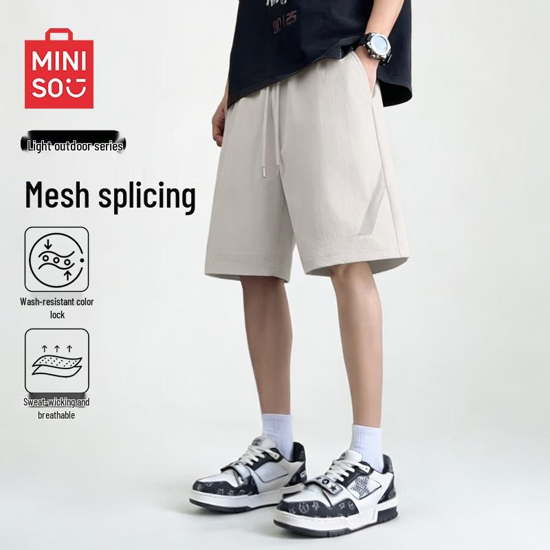 MINISO Men s Summer Quick-Dry Breathable Shorts XL