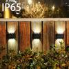 Solar LED Outdoor Light Solar Lighting Sensor Lamp Streetlights Exterior Garden Decoration Garland Waterproof Solar Wall Light