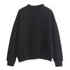 TOP-FASHION-WOMEN Autumn Winter Casual Crew Neck Long Sleeve Sweatshirt Pullover