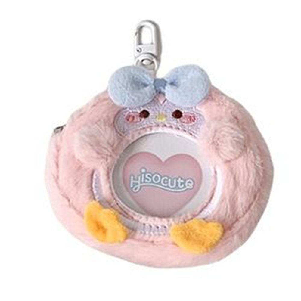 Plush Badge Ita Bag Cartoon Photo Storage Bag Mini Badge Holder Bag  for  Bluetooth Headset