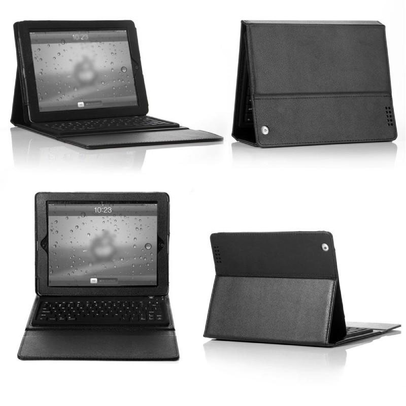 Wireless Bluetooth Keyboard Case With Stand And Antiscratch Protection For Business Use