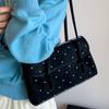Sommer-Pünktchen-Tasche für Pendlerinnen, neue Mode und Freizeit-Nischen-Tasche unter dem Arm, große Schultertasche