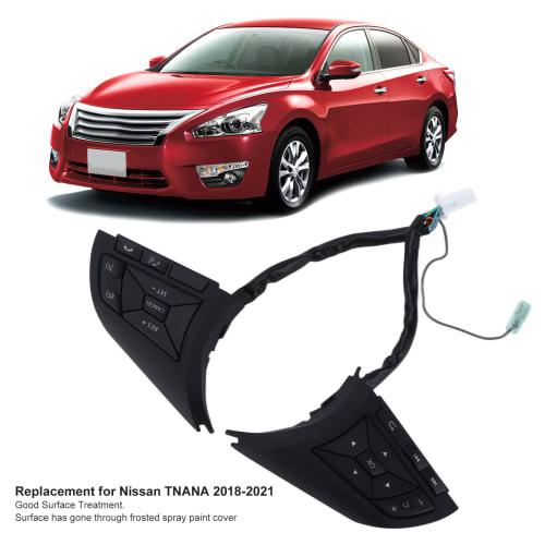 Steering Wheel Switch, Steering Wheel Control Button Wear Resistance Good Adhesion Replacement, For Nissan TNANA 2018‑2021, Automotive