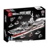 Educational Building Blocks Set: Aircraft Carrier & Cruiser Toys for Kids