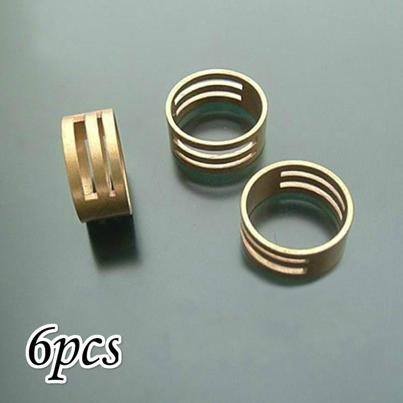 

6 шт. НОВЫЕ DIY Заготовки из необработанной латуни Соединительные кольца Инструмент для открытия/закрытия Для изготовления ювелирных изделий 19x9 мм 6 Pcs