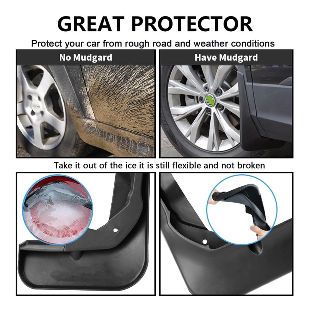 Mud Flaps Car Splash Guard Fender Protector Mazda CX-5 CX 5 CX5 KF 2022-2024 4pcs Mudguard Accessories