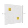 10PCS 3D Tile Brick Wall Sticker Wallpaper Self-adhesive Waterproof Foam Panel