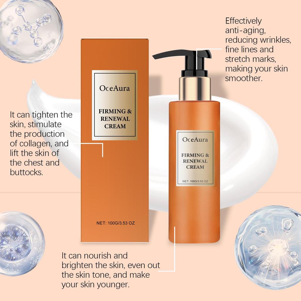 Firming Body Cream Hydrates and nourishes skin Brightens, elasticizes and refreshes Moisturizing Treatment Moisturizer