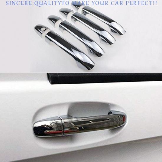 Chrome Car Door Side Handles Cover Trim For Mercedes-Benz Metris Vito 2016-2020