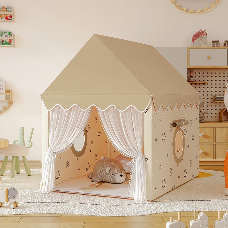 Princess Castle Play Tent for Kids with Mosquito Net - Indoor Pretend Play & Sleep Space