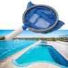 Convenient Pool Leaf Net Catcher with Blue Mesh Aluminum Handle Skimmer Swimming Pool Cleaning Tool Accessories