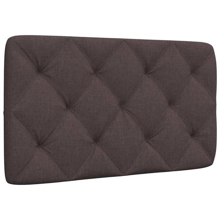 VidaXL Headboard Cushion Dark Brown 90 Cm Fabric 4019201