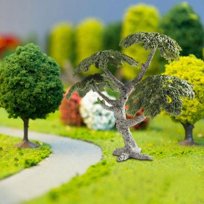 Model Trees Figurines Mini Artificial Tree Ornaments, Cake Topper, Scenery Architecture for