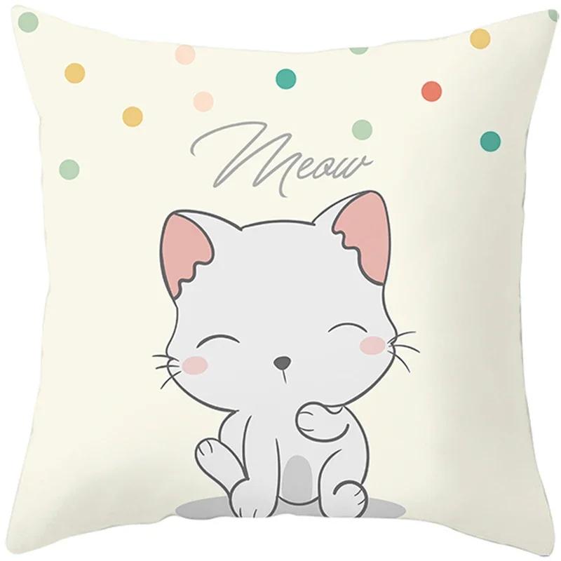 Ins Net Celebrity Cartoon Unicorn Pillow Sofa Pillow Cushion Cover Hot Household Items One Drop Delive