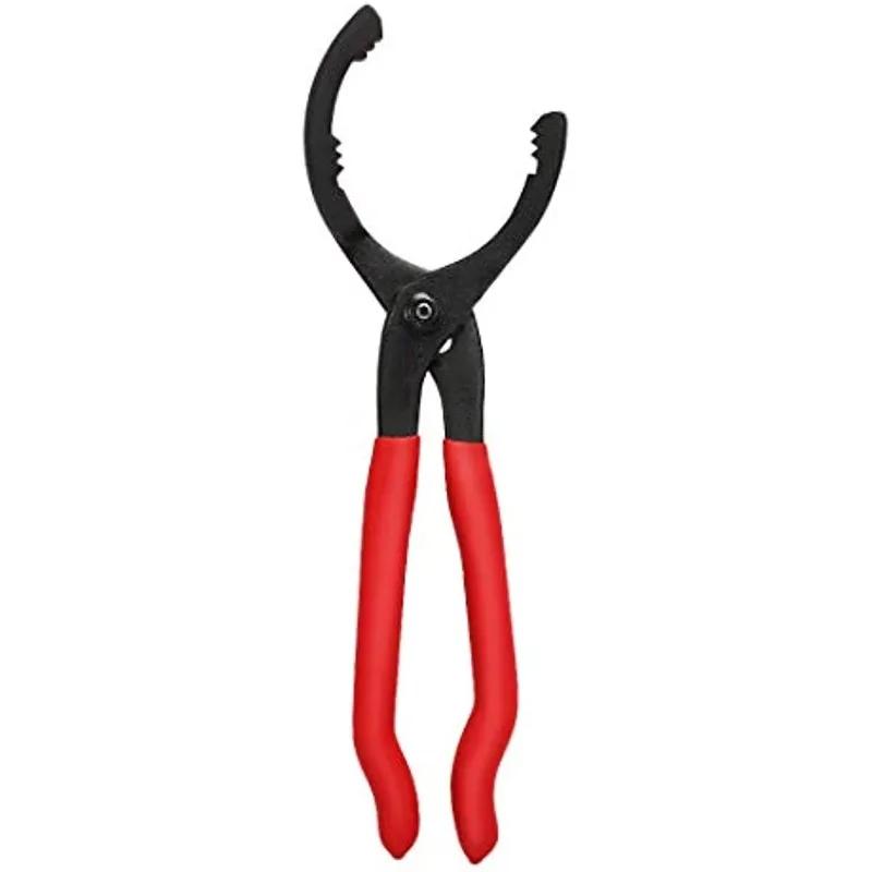 12 Oil Filter Wrench Adjustable Oil Filter Pliers Removal Tool Ideal for Engine Filters Conduit & Fittings Disassembly Tool