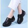 Scarpe da infermiera da donna per primavera e autunno, vera pelle, suole morbide, traspiranti, suole spesse, antiscivolo, moda, comfort, scarpe basse da donna