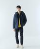 Aigle Men'S Short Hooded Mtd Layer Jacket Aiw24Moui017Emp