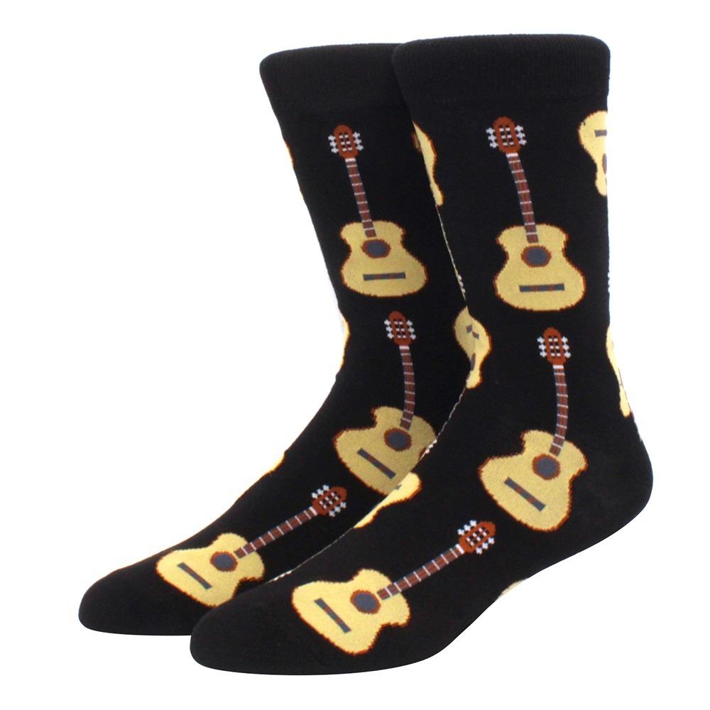 Herren mehrfarbig bedruckte Früchte, Essen, Damensocken, lustig, Skateboarden, Hip-Hop, Tiere, Socken