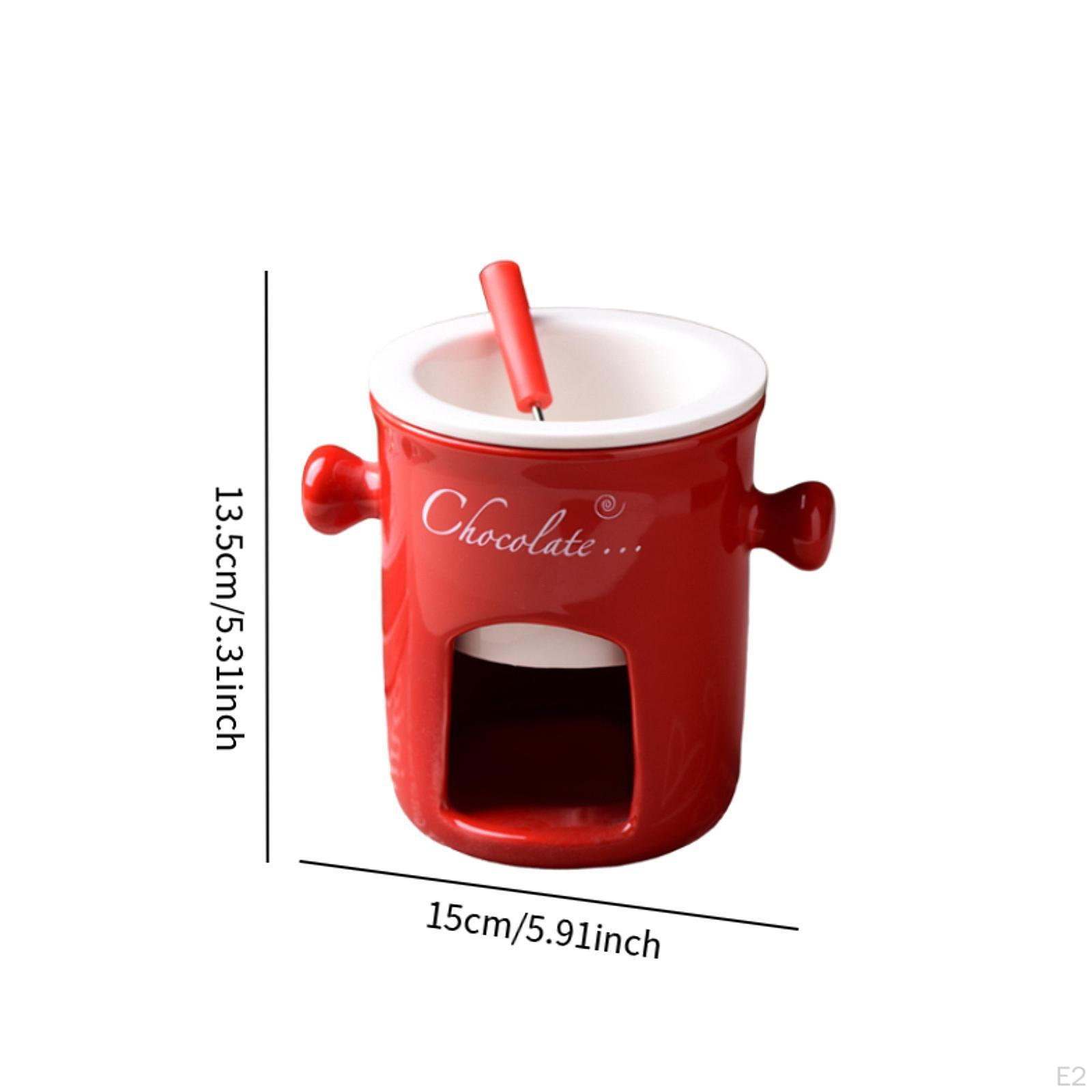 Горшок для шоколадного фондю 280 мл Nordic Dining Подогреватель масла и сыра Кружка — фото 4