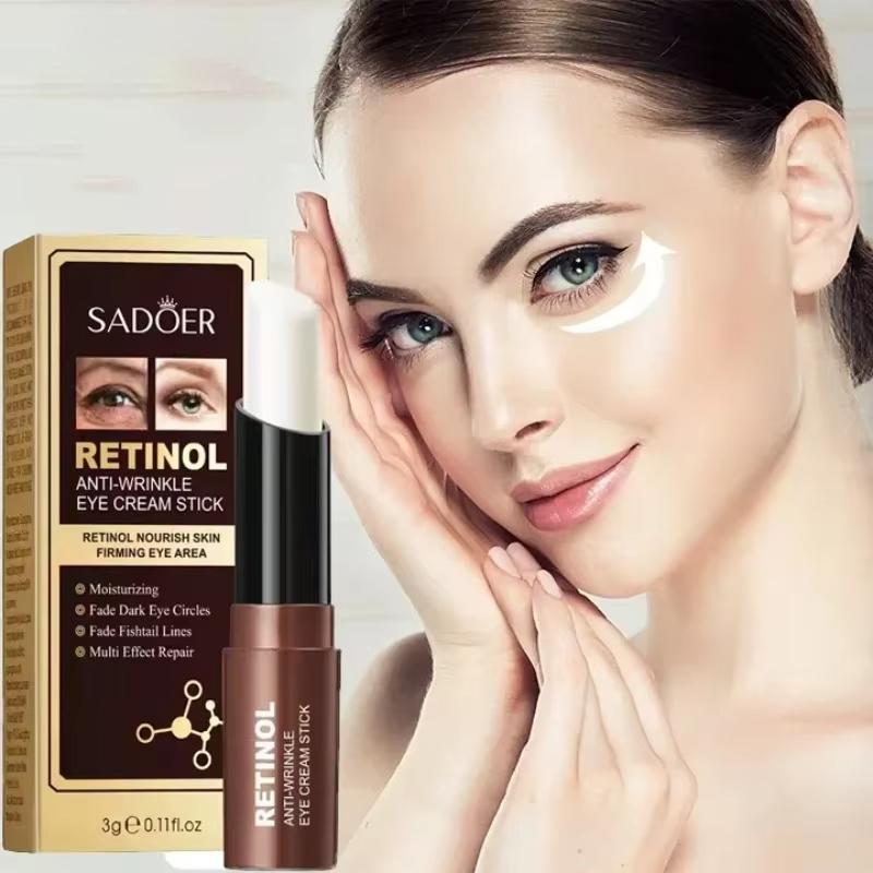 Retinol Eye Cream Removing Dark Circles Wrinkle Lightening Fine Lines Moisturizing Whitening Skin Care Remove Eye Bag