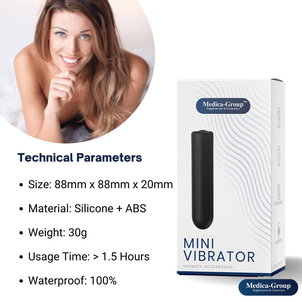 Intense Pleasure Mini Vibrator | Kraftig og kompakt | Medica-gruppen