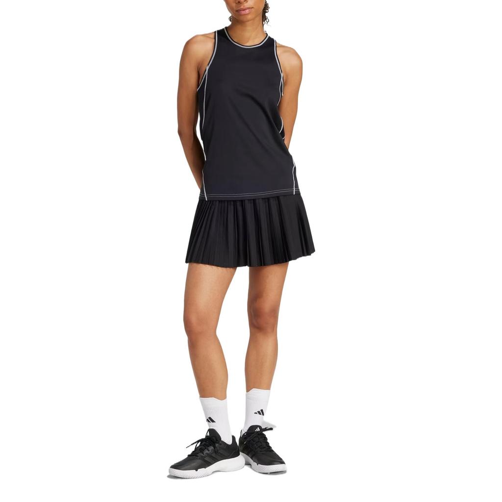 Adidas Club Fitted Versatile Refreshing Simple Skirt Pants Casual Skirt Women Skirts Black JD6117