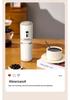 Compact Electric Coffee Grinder & Brewer - Portable for Home & Travel