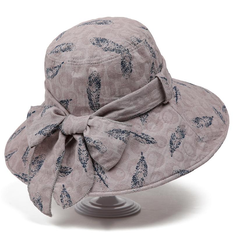 Foldable sun hat women's summer sun hat large brim bucket hat women's summer sun hat UV protection