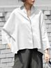 2026 Women Summer Shirts Long Sleeve Elegant Blouse OL Style Tunic Tops Fashion Oversized Casual Solid Loose Party Blusas