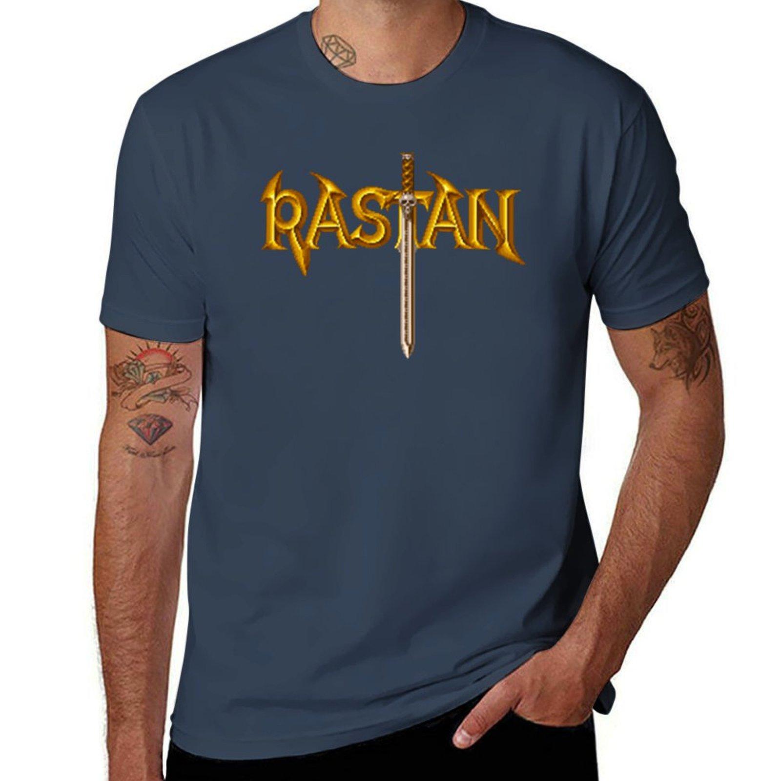 Rastan Arcade Title Screen Tshirt Lightweight Sport Basic Tshirt S