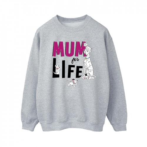 Disney Womens/Ladies 101 Dalmatians Mum For Life Sweatshirt