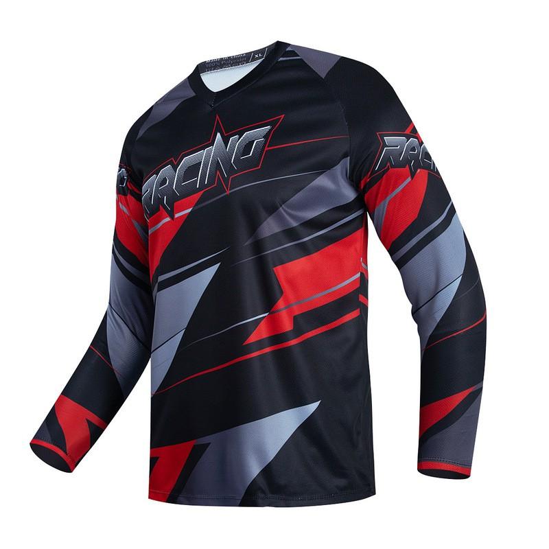 Quick-Dry Mountain Bike Racing Jersey Long Sleeve Men Women Off-Road Cycling Apparel