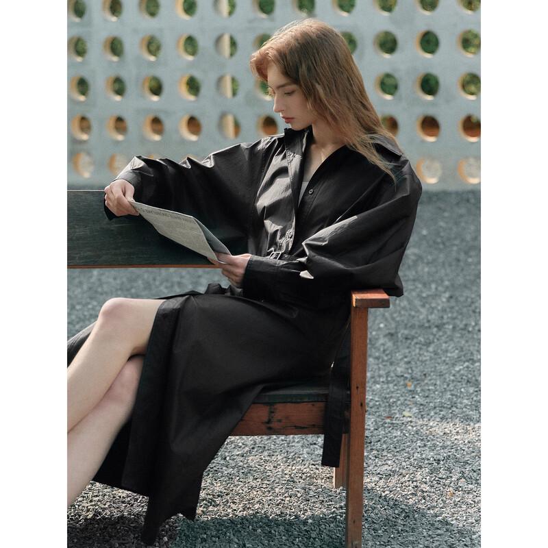 ELLE Elegant Shirt Dress