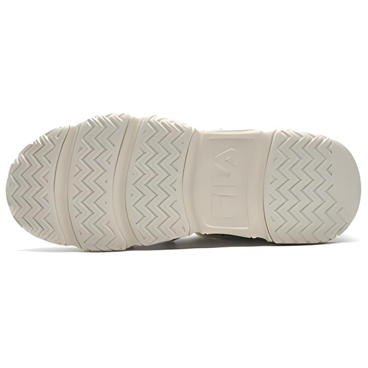 Fila Fusion Bread Shoes Versatile Comfortable Low Top Basketball Shoes Women Sneaker White T12W343201FGN