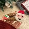 Felt Christmas Tree Hair Clip Elk Xmas Wool Barrettes Unique Santa Claus Hairpin  Girls