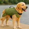 Adjustable Pet Life Jacket Cute Turtle Shape Dog Surfing Clothes Pet Buoyancy Suit Pool Beach Fun