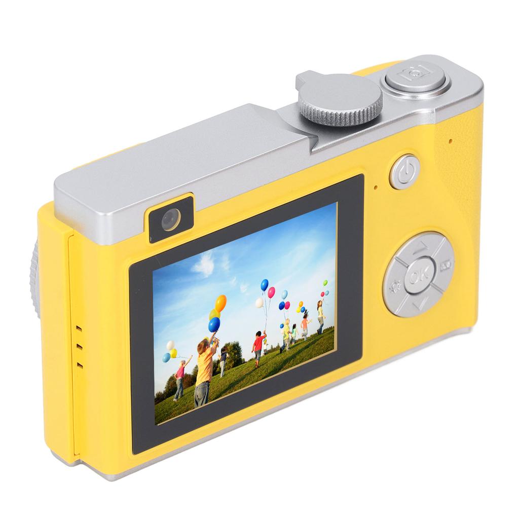 48MP 1080P Digital Camera 16X Digital Zoom 2.4inch HD Display Front and Rear Dual Lens Type C Charging Point and Shoot Camera